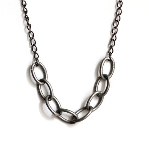 Mixed Up Silver and Gold Double Chain Necklace | Uncommon James