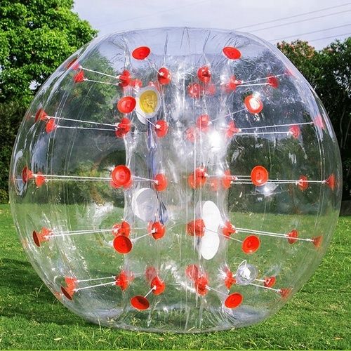 Pvc 1.0mm Diameter Of 1.2m,1.5m,1.8m Human Bubble Soccer/inflatable Bubble Ball