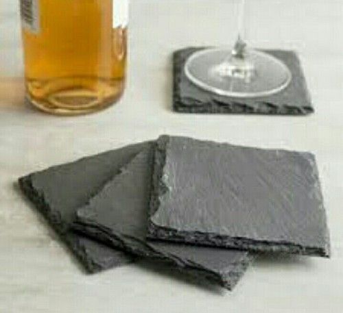 Slate Stone Coaster Set