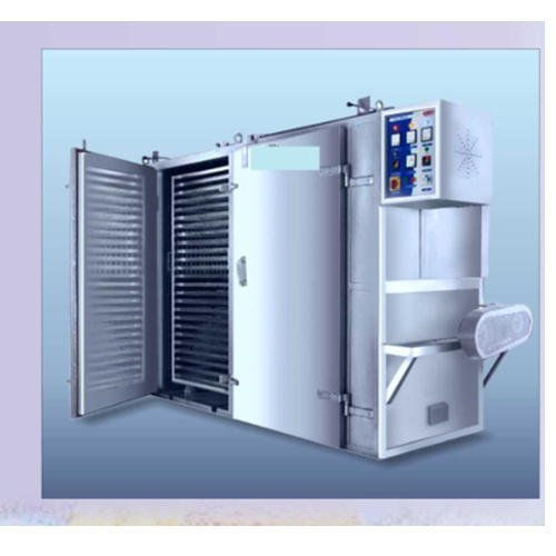 Stainless Steel Tray Dryer - Polished Finish, 220v Electric Power, 10-50°c Temperature Range, 40-70 Mpa Steam Pressure