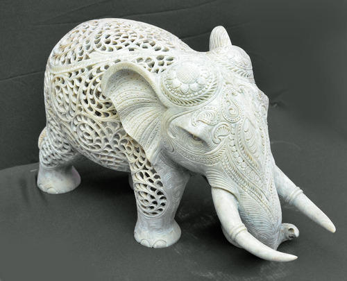 White Color Marble Elephant