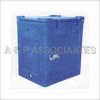 plastic insulated ice box