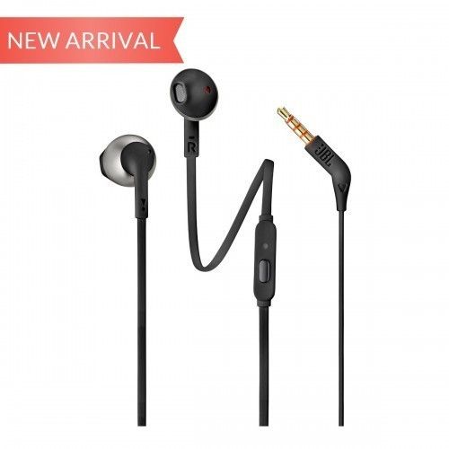 Chrome Fine Quality Jbl Earbud Headphones (T205)