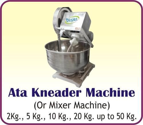 Silver Flawless Dough Kneader Machine