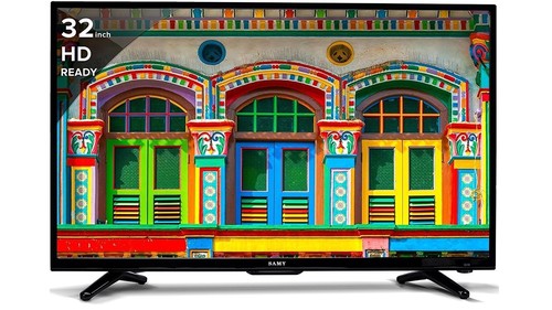 Black Smart Android Led Tv 32 Inch Hd (Samy)