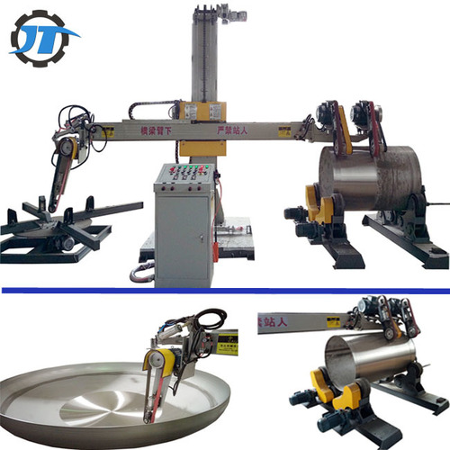स्टेनलेस स्टील के लिए टैंक और टैंक कवर पॉलिशिंग मशीन एयर प्रेशर: 1 किलोग्राम/एम 2
