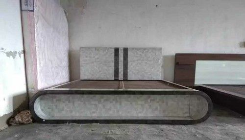 Wooden Double Bed With Storage