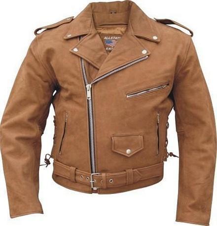 Winter Fashion Brown Leather Jacket