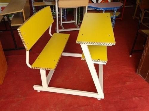  स्कूल डेस्क टेबल थ्री सीटर 