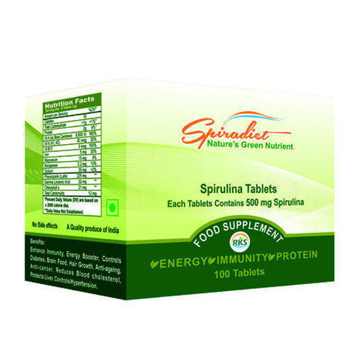 Spirulina Premium Food Supplement Capsule