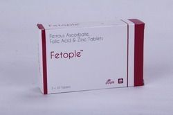 Ferrous Ascorbate, Folic Acid And Zinc Tablets