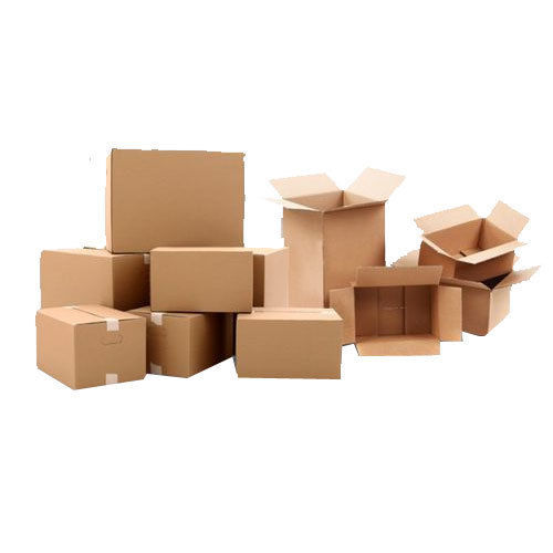 Light Brown Corrugated Packaging Box