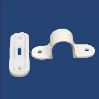 White Pvc Saddle And Spacer