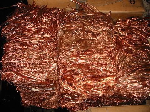 Copper Wire Scrap, (Millberry) 99.9%