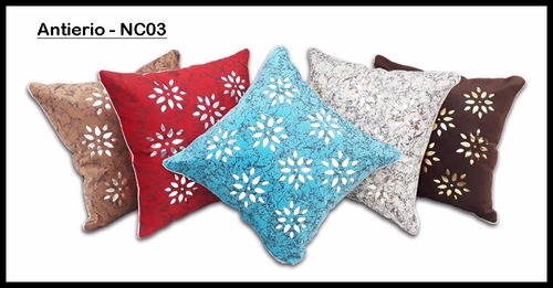 Cotton Check Design Multi Color Set of 5 Cushion Cover