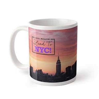 Customize Type Printed Coffee Mugs