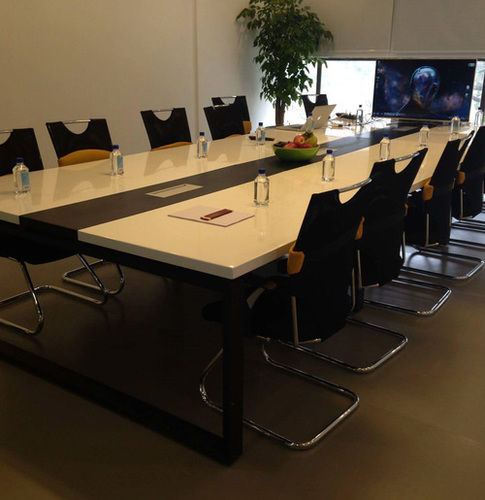 Modular Office Conference Table - Supreme Grade Quality Components, Elegant Design for Professional Spaces