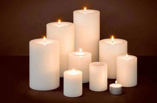 White Artificial Candle