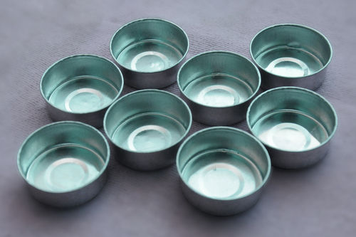 ALUMINUM TEALIGHT CUPS