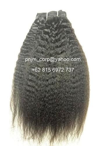 Natural Black Machine Wave Hair