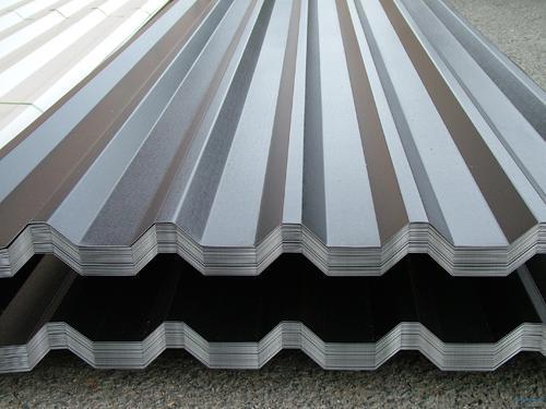 White And Cream Steel Profile Sheet