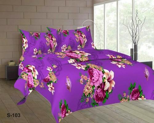 Floral 3D Printed Bedsheet