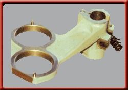 White Head Arm Lock Rings