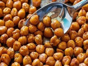 Delicious White Roasted Chickpeas