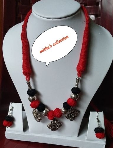 Designer German Silver Necklace Set