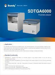 SDTGA6000 Thermogravimeric Analyzer