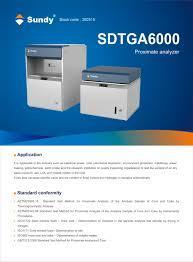 White And Grey Sdtga6000 Thermogravimeric Analyzer