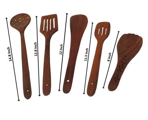 Wood Wooden Spoon & Spatula