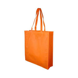 Orange Craft Paper Bag