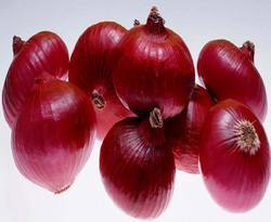 Fresh And Organic Red Onions