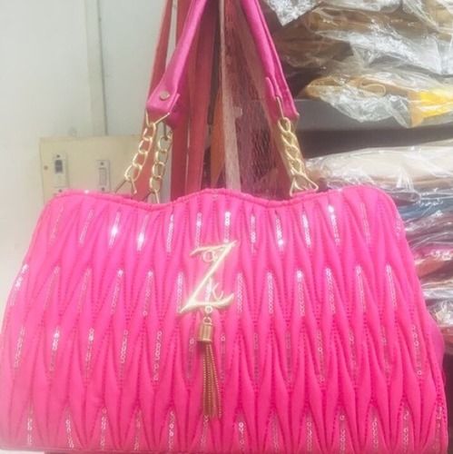 Rexine Ladies Stylish Handbag, for Party, Wedding, Pattern : Plain at Rs  330 / Piece in Delhi