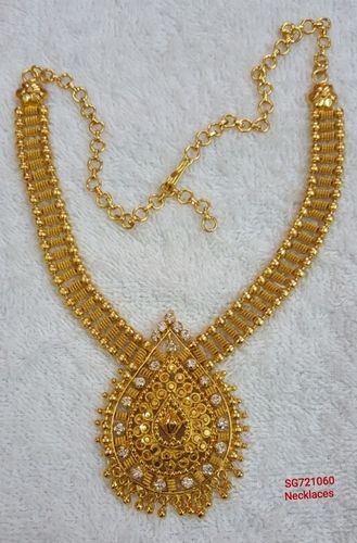 Artificial Impon 1Gm Gold Plated Necklace