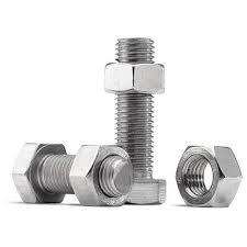 Industrial Nuts and Bolts - High-Grade Alloy Steel, Various Sizes, Premium Quality and Durable Designs