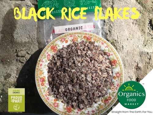 Organic Black Rice Flakes
