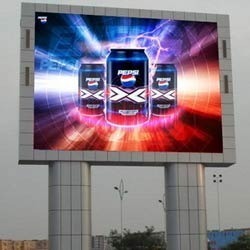 Outdoor LED Advertising Hoarding By Exhibit Signages