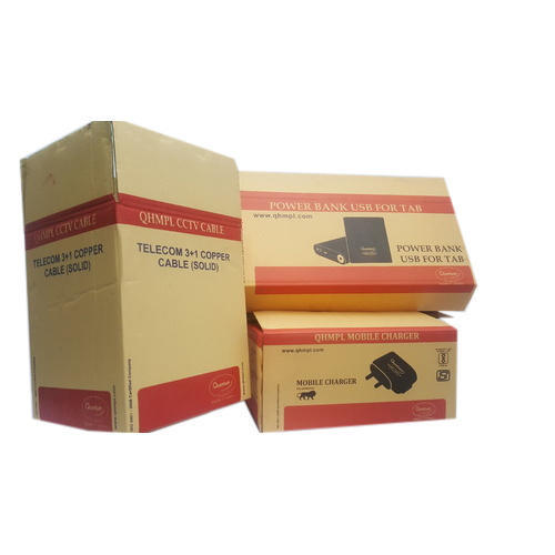 Rectangular Industrial Corrugated Box