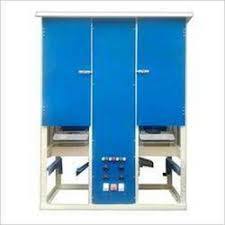 Blue User Friendly Paper Plate Making Machine