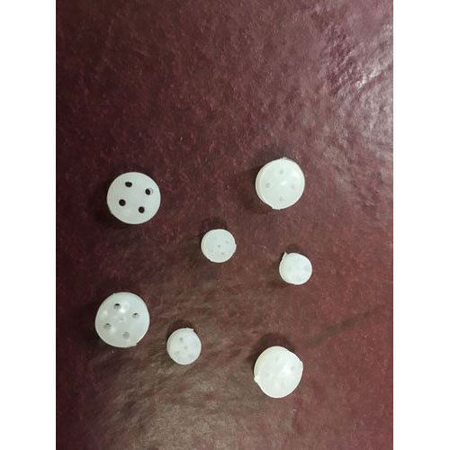 White Round Transistor Pads