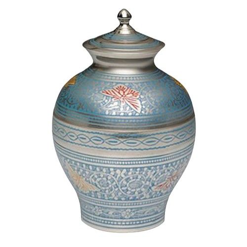 Butterfly Blue Cremation Urns