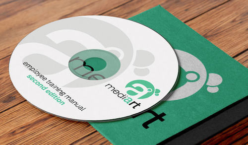 Multi Color Designing CD Stickers