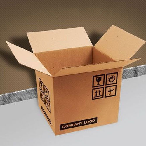 Brown Corrugated Shipping Box