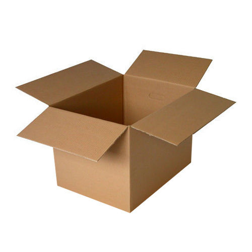 Silver Brown Plain Corrugated Box