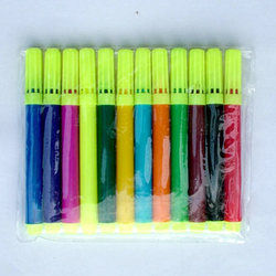 Easy To Write Plastic Colored Sketch Pens, Thickness 3 Mm, Length 2.9  Inches For Painting Use at Best Price in Valsad