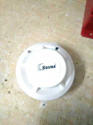 White Industrial Wireless Smoke Detector