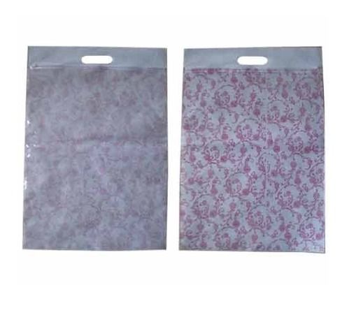 Natural Printed Non Woven Zipper Bag