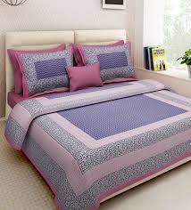 Pure Cotton Printed Bedsheets